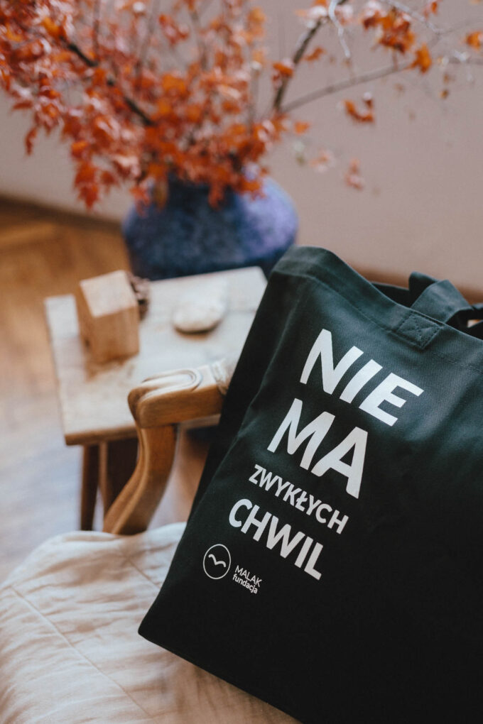 Torba "NIE MA zwykłych chwil" - cegiełka kupując wspierasz! - obrazek 6