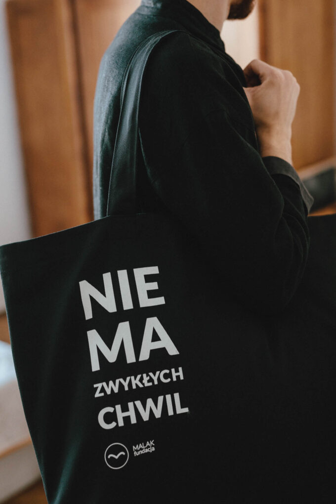 Torba "NIE MA zwykłych chwil" - cegiełka kupując wspierasz! - obrazek 7