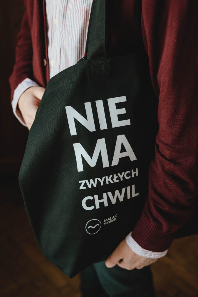 Torba "NIE MA zwykłych chwil" - cegiełka kupując wspierasz! - obrazek 5