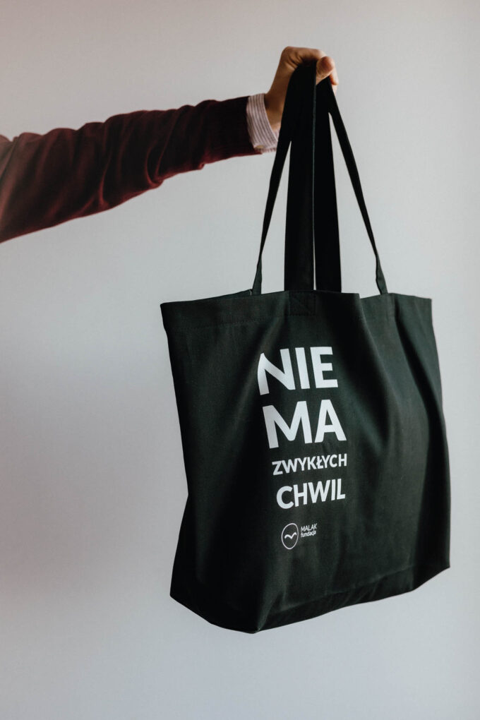 Torba "NIE MA zwykłych chwil" - cegiełka kupując wspierasz! - obrazek 8