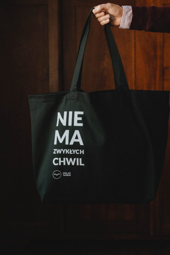 Torba "NIE MA zwykłych chwil" - cegiełka kupując wspierasz! - obrazek 4